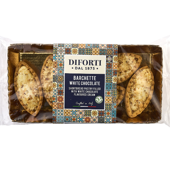 Diforti Barchette White Chocolate