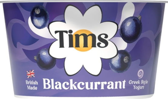 Tims Blackcurrant Greek Style Family Yogurt