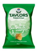 Taylors -  40g Sea Salt & Vinegar Crisps (24x40g)