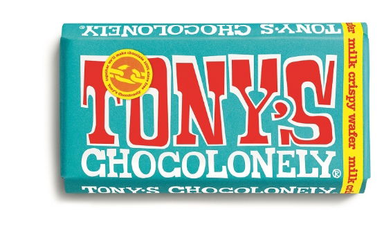 Tonys Chocolonely - Milk Crisp Wafer (15 x 180g)