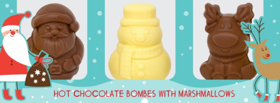 Cocoba - Set of 3 Character Hot Choc Bombe (6 x 150g)