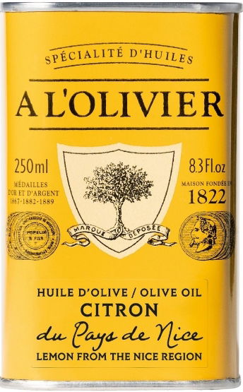 A L'Olivier Extra Virgin Olive Oil Lemon