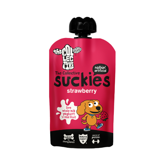 The Collective Strawberry Kids Yoghurt Pouch