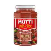 Mutti Tomato Pasta Sauce with Black & Green Olives