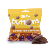 Gnaw - Caramel Chocolate Buttons (10 x 100g) 